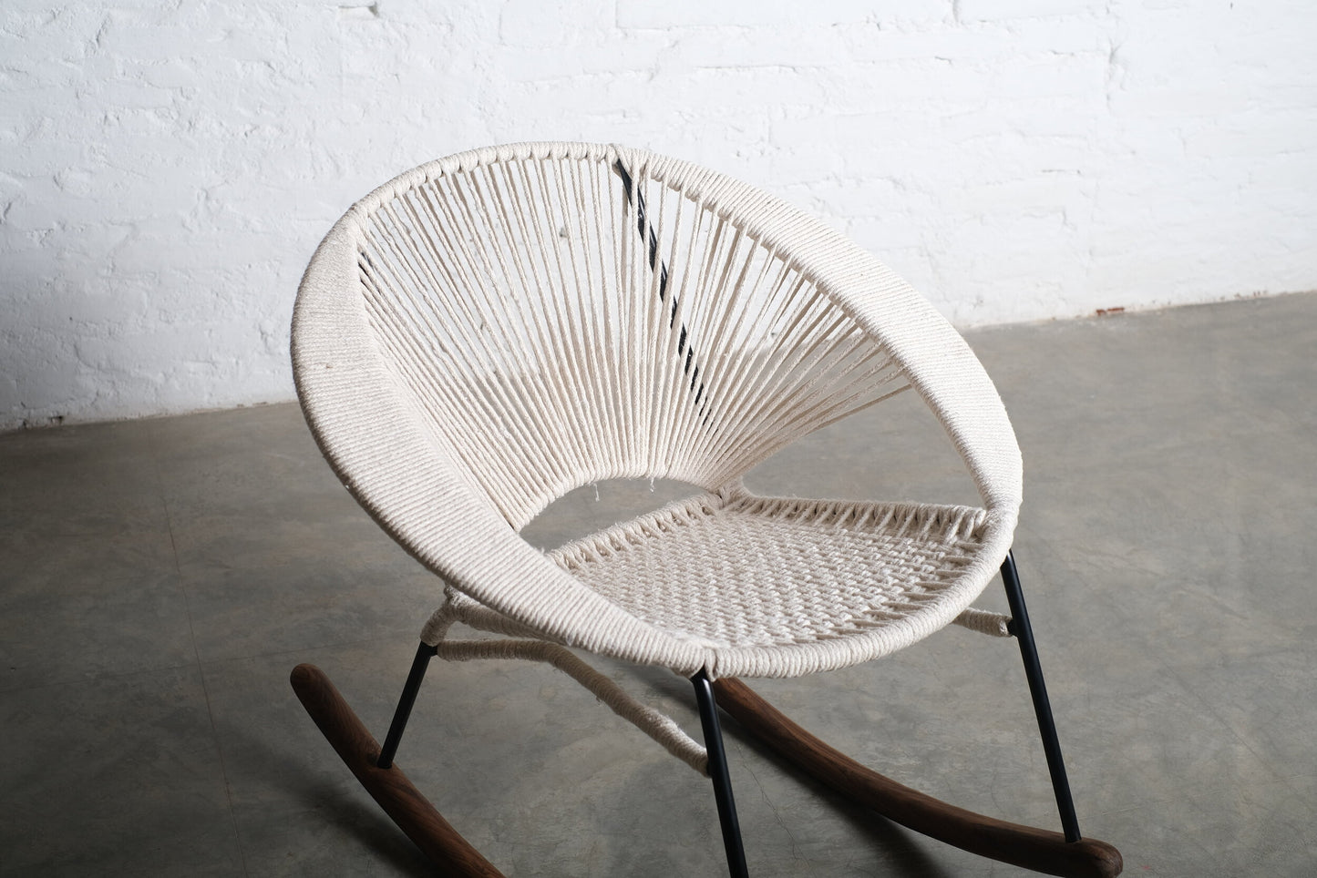 COTTON ROCKING CHAIR