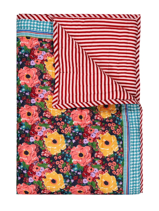 Reversible Quilted Blanket Sarong